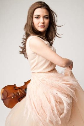 Violinist Karen Gomyo.