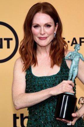 Julianne Moore, who won the SAG award for her role in <i>Still Alice</i>, is considered an Oscar favourite.