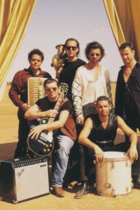 Revival: The original INXS band with Michael Hutchence.