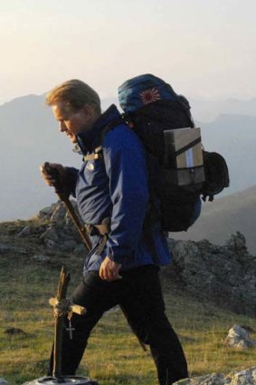 Martin Sheen in a scene from <em>The Way</em>.