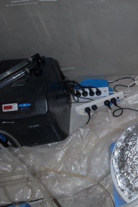Drug making equipment discovered in Hume.