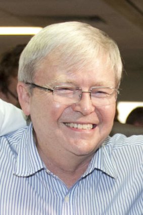 Former Prime Minister Kevin Rudd.