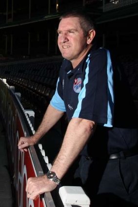 Focusing on the positives: NSW coach Trevor Bayliss.