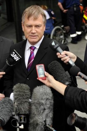 Andrew Bolt ... after his loss in court.