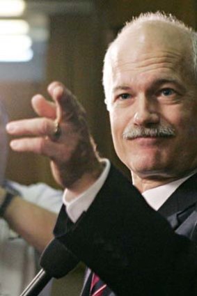 'Love is better than Anger': Jack Layton.