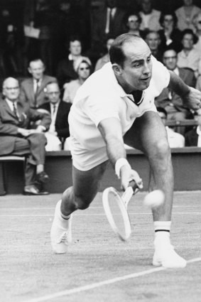 Bob Hewitt, pictured at Wimbledon in 1966.