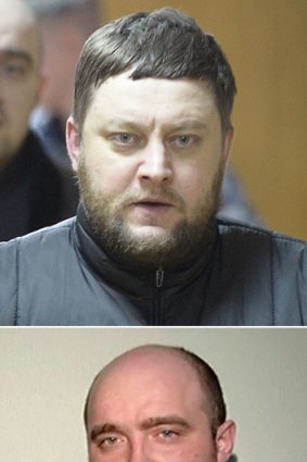 Convicted: Yury Zarutsky, above, and Andrei Lipatov.