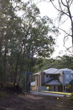 Houses near bushland at Tarragindi in Brisbane.