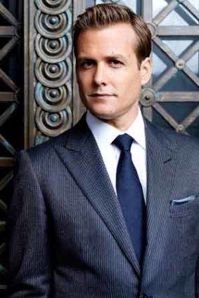 Gabriel Macht as Harvey Specter in <i>Suits</i>.