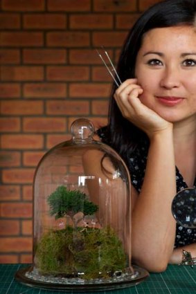 Amy Wong makes terrariums and fills them full of peoples' dreams - and a few plants.