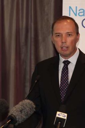 Peter Dutton has been alleged to be "spreading a carefully cultivated falsehood" and "using scare tactics".