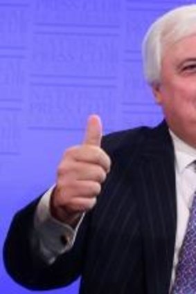 What prompted Clive Palmer to walk out of a 7.30 interview? (Question 10)