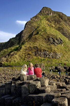 The Giant's Causeway.