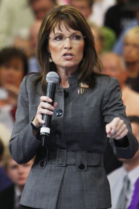 Alaska Governor Sarah Palin.