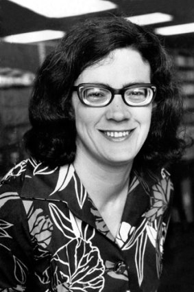 Michelle Grattan in 1975.