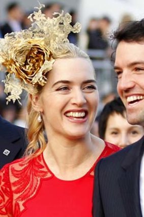 Kate Winslet with husband Ned Rocknroll.