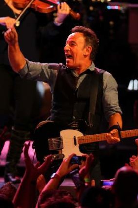 Bruce Sprinsteen and the E Street Band.