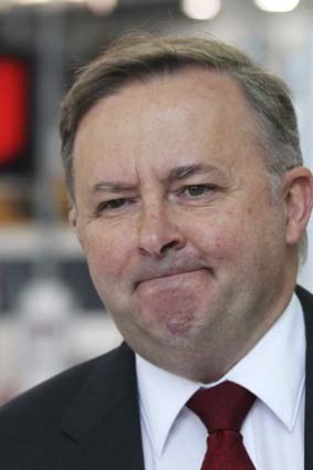 "If you're a state treasurer ... you'd have to be a nong to go with rail": Opposition transport spokesman, Anthony Albanese.