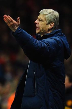 Arsene Wenger is displaying a hint of siege mentality.