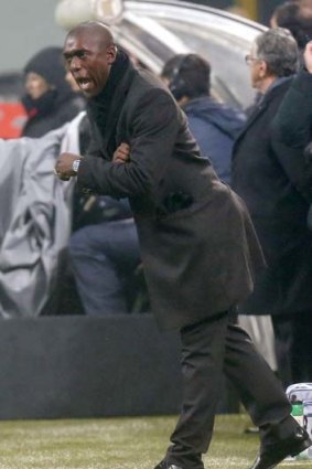 AC Milan's new coach Clarence Seedorf.