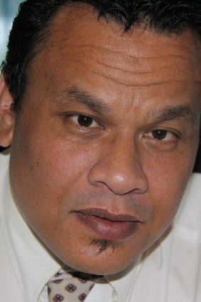 Sprent Dabwido, Nauru's third president in a week.