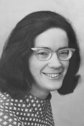 Michelle Grattan in her early days at <i>The Age</i>.