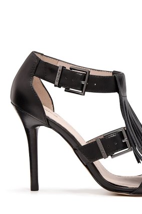 Mimco On The Fringe heels, $299.
