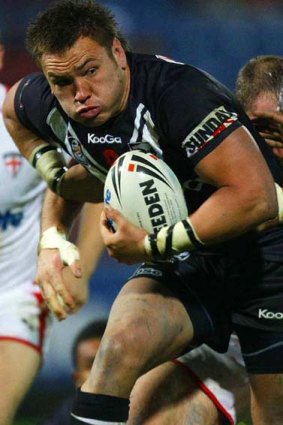 Debut . . . Jared Waerea-Hargreaves in the starting line-up for the Roosters this weekend.