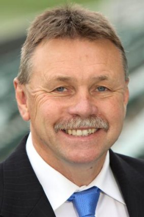 Board man: Parramatta chairman Steve Sharp.