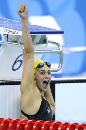 Recognise this face? Australia's most recognisable athlete Stephanie Rice.