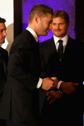 The two other principals: Michael Clarke and Shane Watson.