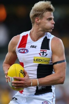 Nick Riewoldt kicked four goals and set up two  more against Carlton on Monday, but he needed to be twice as good for his team to win.
