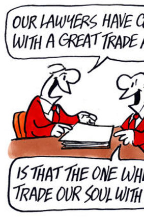 Illustration: Ron Tandberg.