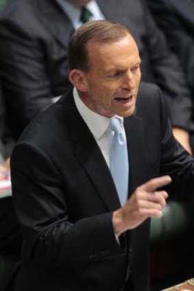 "This government is only too quick to detect sexism and misogyny in others until they find  it in one of their own supporters" ... Tony Abbott.