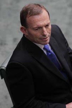 Record lows ... Tony Abbott.