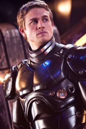 Charlie Hunnam in <i>Pacific Rim</i>.