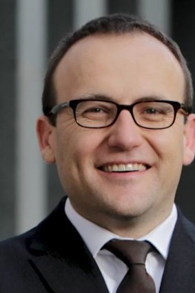 New Greens deputy leader, Adam Bandt.