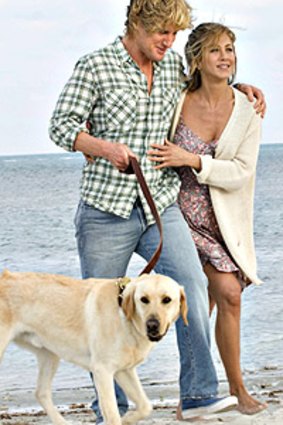 <i>Marley and Me</i> starring Jennifer Aniston and Owen Wilson one of the films copied by movie pirates.