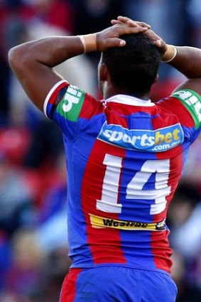 Newcastle: Sportsbet will feature on the back of the Knights' jersey until 2014.