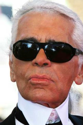 Master of barbed opinions, Chanel creative director, Karl Lagerfeld, 78.
