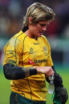 "We've just got to go back to the drawing board and lick our wounds" ... Berrick Barnes, pictured.