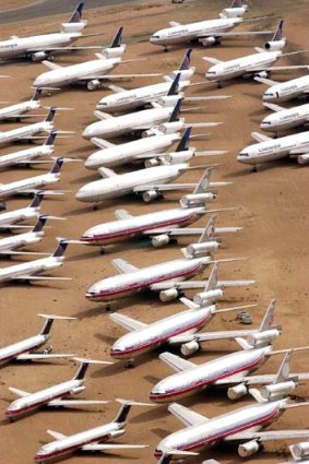 Dry, arid climates are best for the storage and preservation of aircraft.