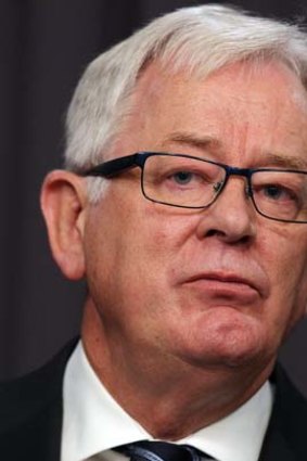 Made a vow: Trade Minister Andrew Robb.