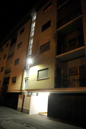 A view of a building in Turin, where a man was arrested  for sequestering his daughter and forcing her to have sex with him for 25 years.