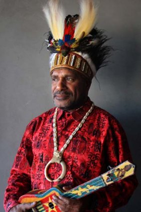 Benny Wenda of the Free West Papua advocacy group.