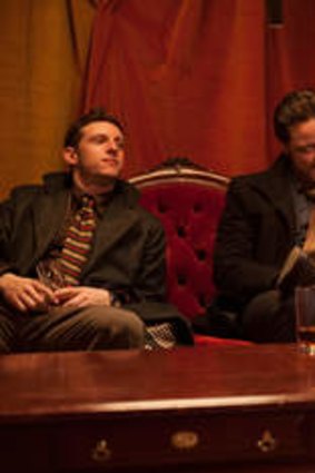 James McAvoy (centre) plays an ambitious yet self-destructive detective in <i>Filth</i>.