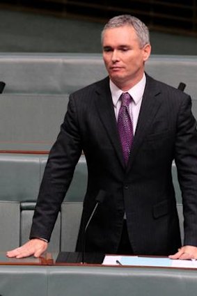 Unloved federal Labor MP Craig Thomson.