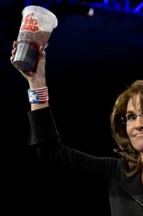 Enduring influence: Sarah Palin at the Conservative Political Action Conference.