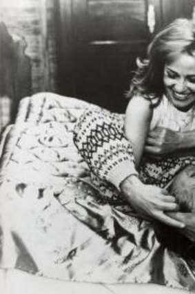 Jeanne Moreau in a scene from <i>Jules and Jim</i>.