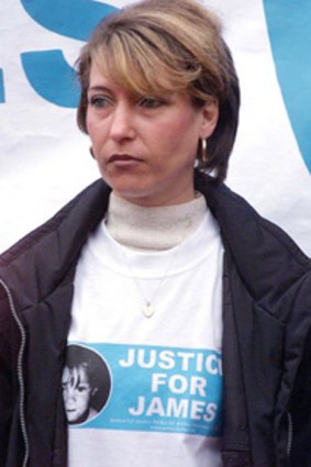 Denise Fergus, the mother of murdered toddler James Bulger.